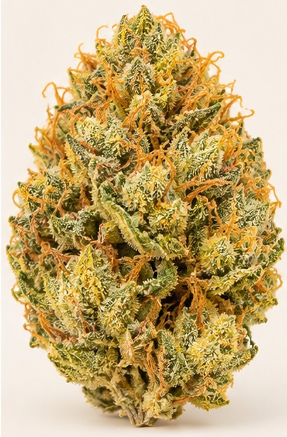 Illustration indicative d’une fleur de variété Banana Kush